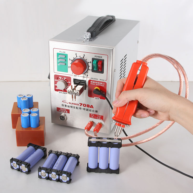 1.5KW SUNKKO 709A 220/110V Akü - Spot Welder 18650 Battery Pack incelemesi ve fiyatı
