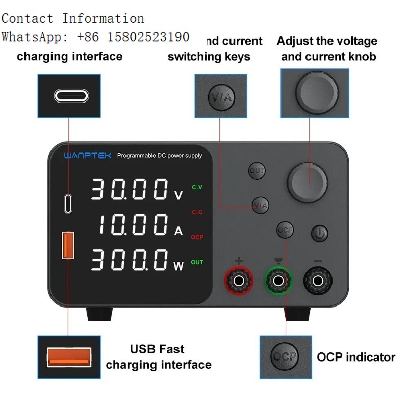 TPS3010 30V 10A Güç Kaynağı Pr - Programmable Dc Power Supply 30V 10A incelemesi ve fiyatı