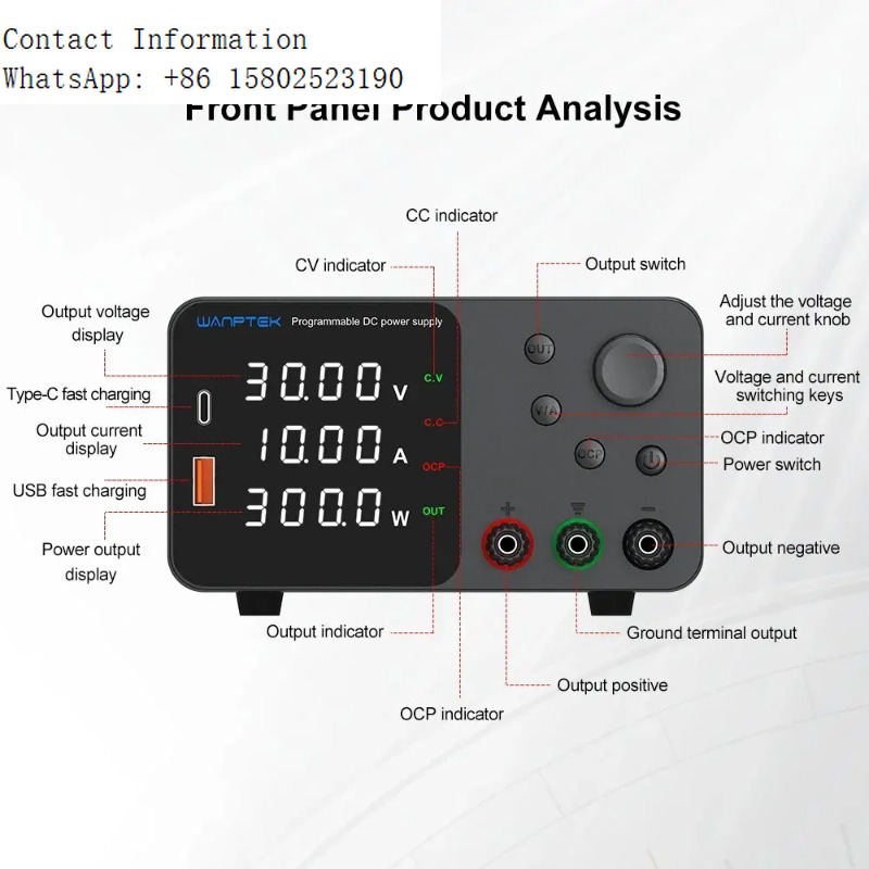 TPS3010 30V 10A Güç Kaynağı Pr - Programmable Dc Power Supply 30V 10A incelemesi ve fiyatı